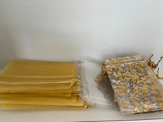 Gift Bag Jewellery Organiser Bags Pouches. 3 Styles. 41 Pieces