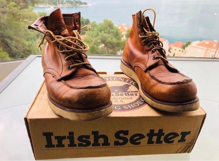 Red Wing Irish Setter Boots Vintage