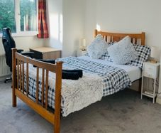 Double Bed With Free Mattress