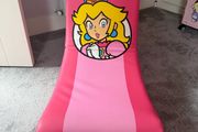 Princess Peach Super Mario Rocker Gaming Chair