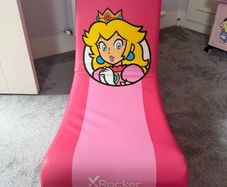 Princess Peach Super Mario Rocker Gaming Chair