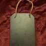natural slate hanging notice chalkboard Image 2