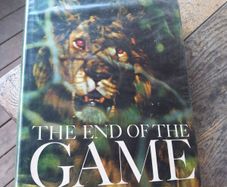 End of the Game by Peter Hill Beard, v rare, hardback book free reg post, D18