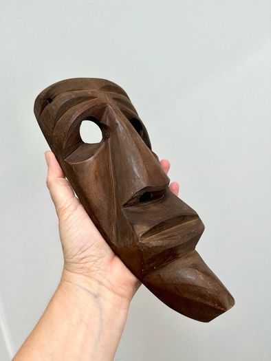 Mamuthones Wooden Mask wall art