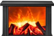 Fireplace Lamp Led Flame Effect Log Fire Place Ornaments Home Decor FREE POSTAGE