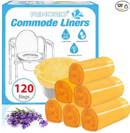 Commode Liners box of 120