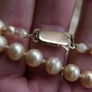 Ww2 Ciro 9ct Gold 375 Clasp  Strand Imitation Pearl Ciro Necklace With 1942 Rose Gold 375 Clasp Image 4