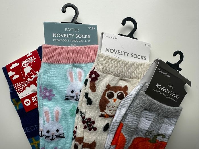 Brand new lot of women's novelty socks