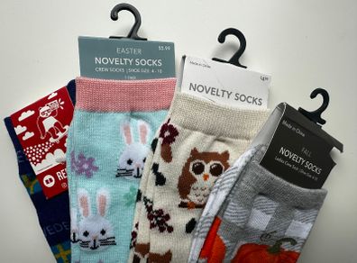 Brand new lot of women's novelty socks