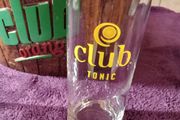 Vintage Club Orange Ice Bucket / Glasses  X 2