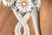 Unsigned silver embellished sandals with cushioned soles Sz 40 (Fit 6.5 - 7 UK)
