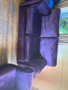 Deep Purple Sofa
