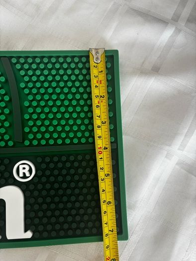 Heineken rubber bar runner