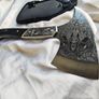Unique Outdoor Axe Camp Celtic Engraved By Di'Casteel Image 8