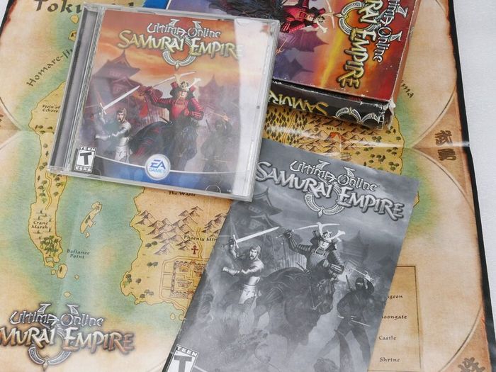 Ultima Online Samurai Empire PC CD-ROM Retro Box