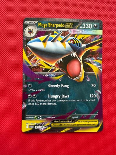 Mega Sharpedo ex (PFL 061) - Phantasmal Flames