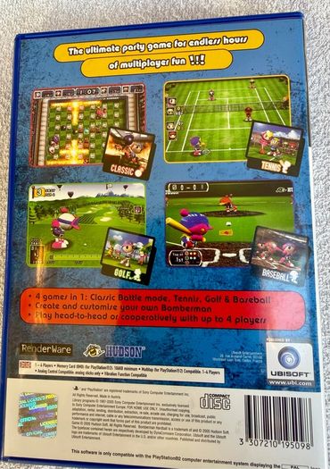 Playstation 2 , Bomberman Hardball