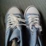 Girls canvas runnerboots size junior 13 Image 4