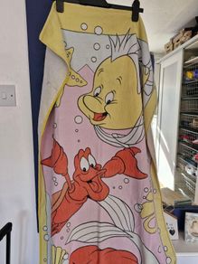 Vintage  "Little Mermaid " bath/Beach Towel