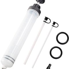 500mL Oil Suction Syringe, Brake Fluid Syringe, Liquid Extractor and Filling Pump, Automobile Fuel, Brake Fluid, Coolant, Transfer Hand Pump Tool