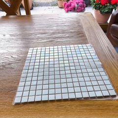 Mosicac tiles, Glass, Mother of Pearl finish