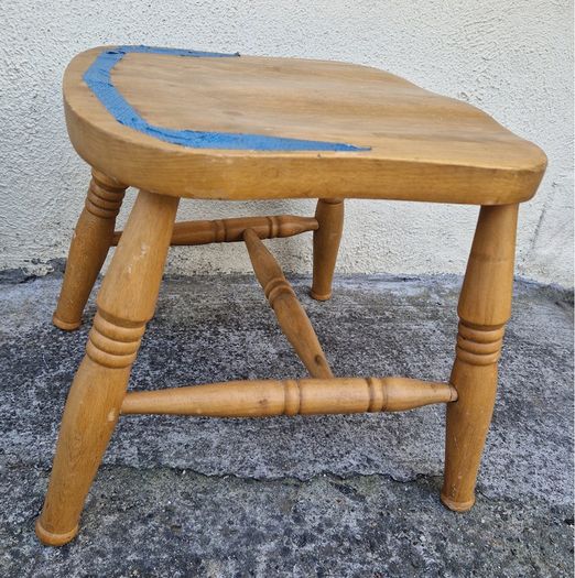 Wooden stool