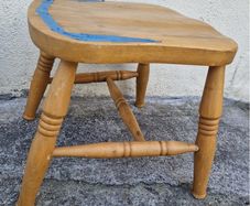 Wooden stool