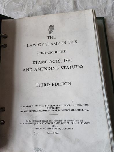 The Law Of Stamp Duty X 2 Volumes. Second & Third Editions.  In Good Condition.