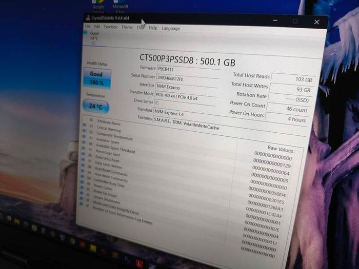 Gaming Laptop Lenovo Loq i5 12450hx 8/12 RTX4050 6gb 105w 16gb Ddr5 512GB Nvme 15.6" 144hz 1080p 300nits 100% sRGB Win11 Warranty Receipt