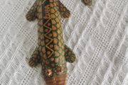 Vintage Cuban crocodile