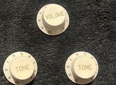 Stratocaster Replacement Knob Set 1 Volume 2 Tone electric guitar parts accessories