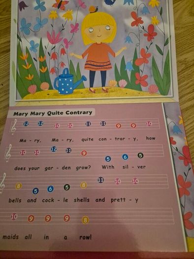 Itsy bitsy spider music book