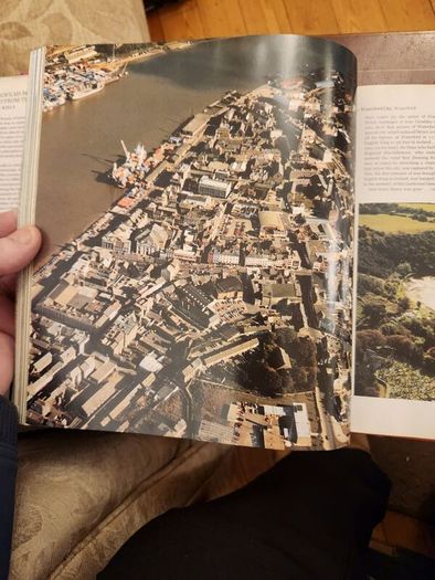 The Aerofilms Of Ireland From The Air  By Benedict Kiley. Large Volume Hardback With Dustjacket In Good Condition. 3.