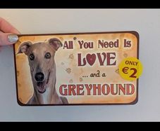 dog sign greyhound