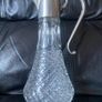 Vintage crystal wine jug Image 8