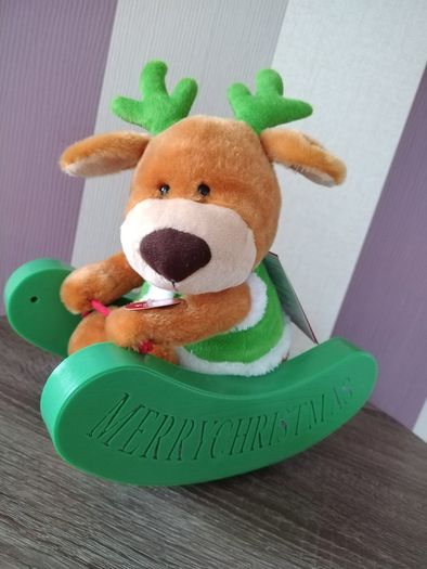 Light Up Musical Rocking Reindeer