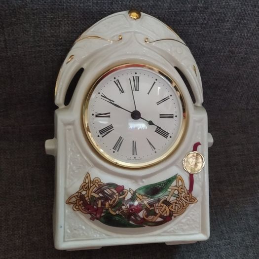 Vintage CRE porcelain clock,Galway