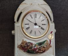 Vintage CRE porcelain clock,Galway