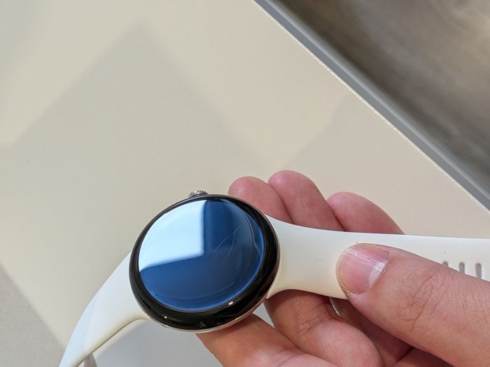 Pixel Watch 3 45mm Wi-Fi Silver Smart Watch