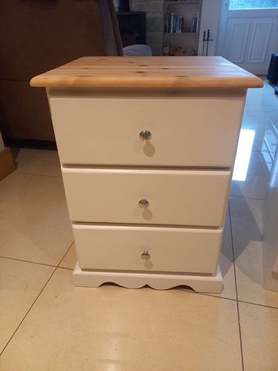 chest of drawers and locker