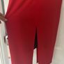 DKNY red dress with black insert size Xs Image 6