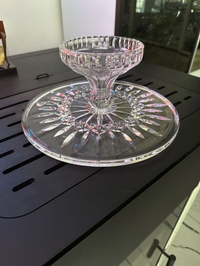 Waterford lismore FTD cake plate