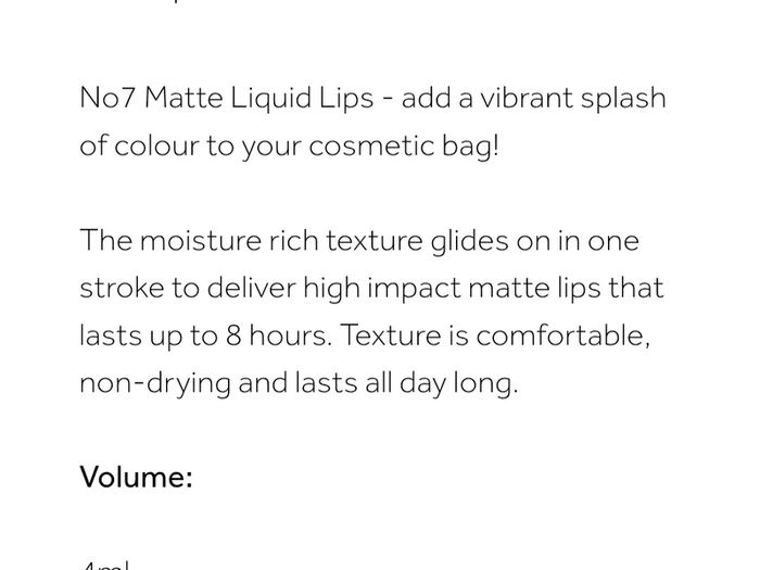 Only 2 Euro Each!! - No.7 Lip Beauty