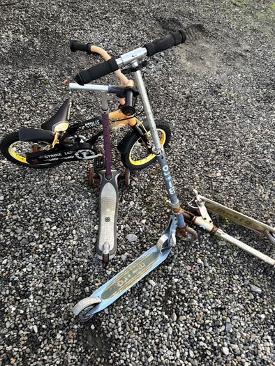 Scooters and Bike