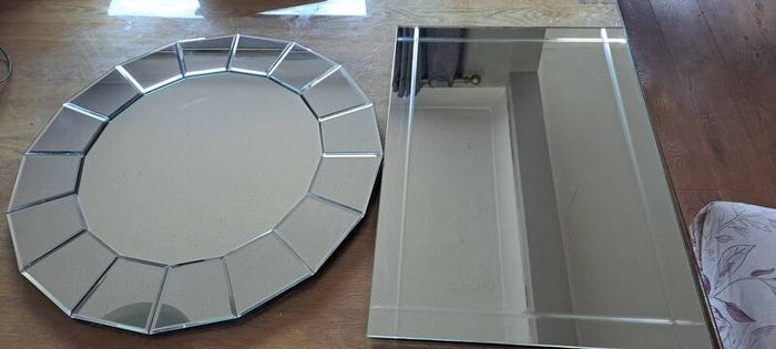 mirrors two rectangular