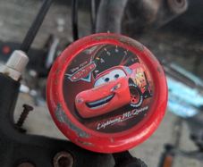 Lightning Mc Queen bike bell