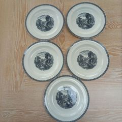 Wedgwood Lugano Salad/Dessert Plate x 5