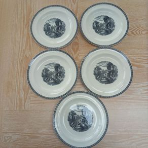 Wedgwood Lugano Salad/Dessert Plate x 5