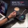 Gadget - Qi Certified Fast Charger - Mug Warmer / Drinks Cooler - Includes Smart Mug! Rrp 129 Euro! Image 4