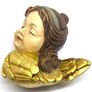 Vintage Hand Carved Wooden Putto figurine Image 7